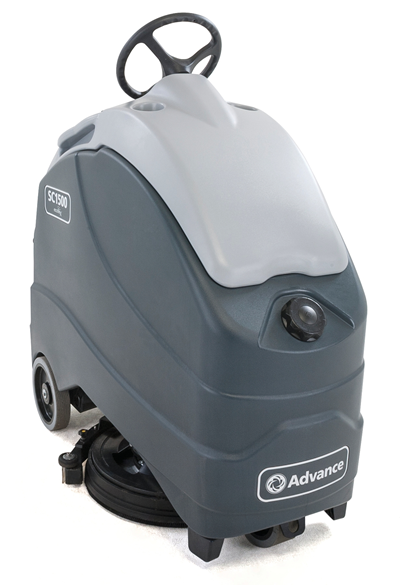 SC1500 20D ECOFLEX REV
STAND-UP DISC SCRUBBER, TWO
140AH AGM BATTERIES, ONBOARD
CHARGER &amp; PAD HOLDER 