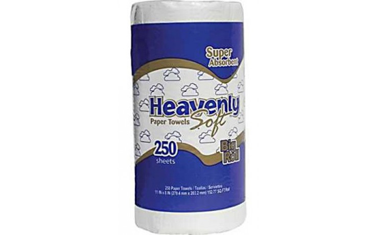 HEAVENLY SOFT PERFORATED HH TWLS 2PLY 250&#39; 12/ 