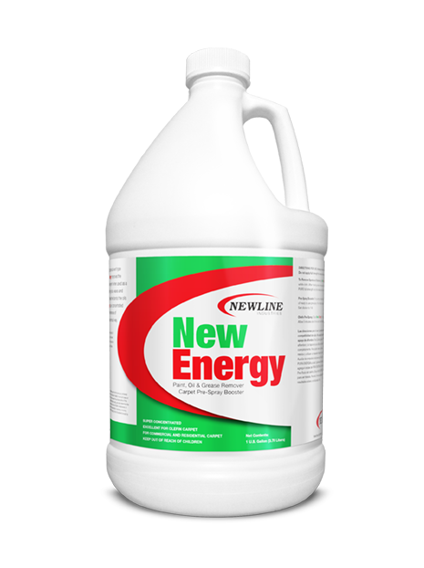 NEW ENERGY POG REMOVER &amp; PRE-  SPRAY BOOSTER 4GAL/