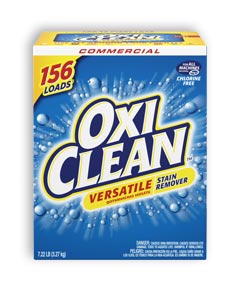 OXICLEAN STAIN REMOVER, REG SCENT, 7.22LB BOX 4/