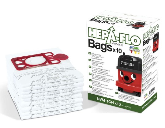 NVM1CH VACUUM BAGS FOR
HENRY VACUUMS 10/