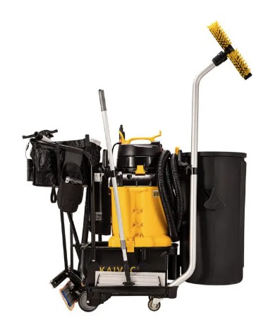 XCS005 NO-MOP ALL-IN-1 
JANITOR&#39;S CART