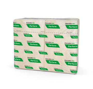 TANDEM NATURAL/BROWN INTERFOLD NAPKIN 1PLY 16/376/
