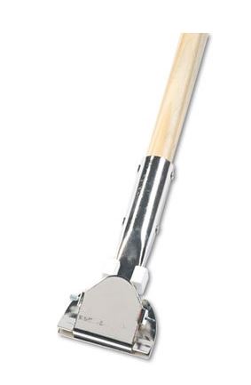 SNAP ON WOOD HANDLE ONLY, DUST MOP HNDL 60&quot;L (BWK1490)