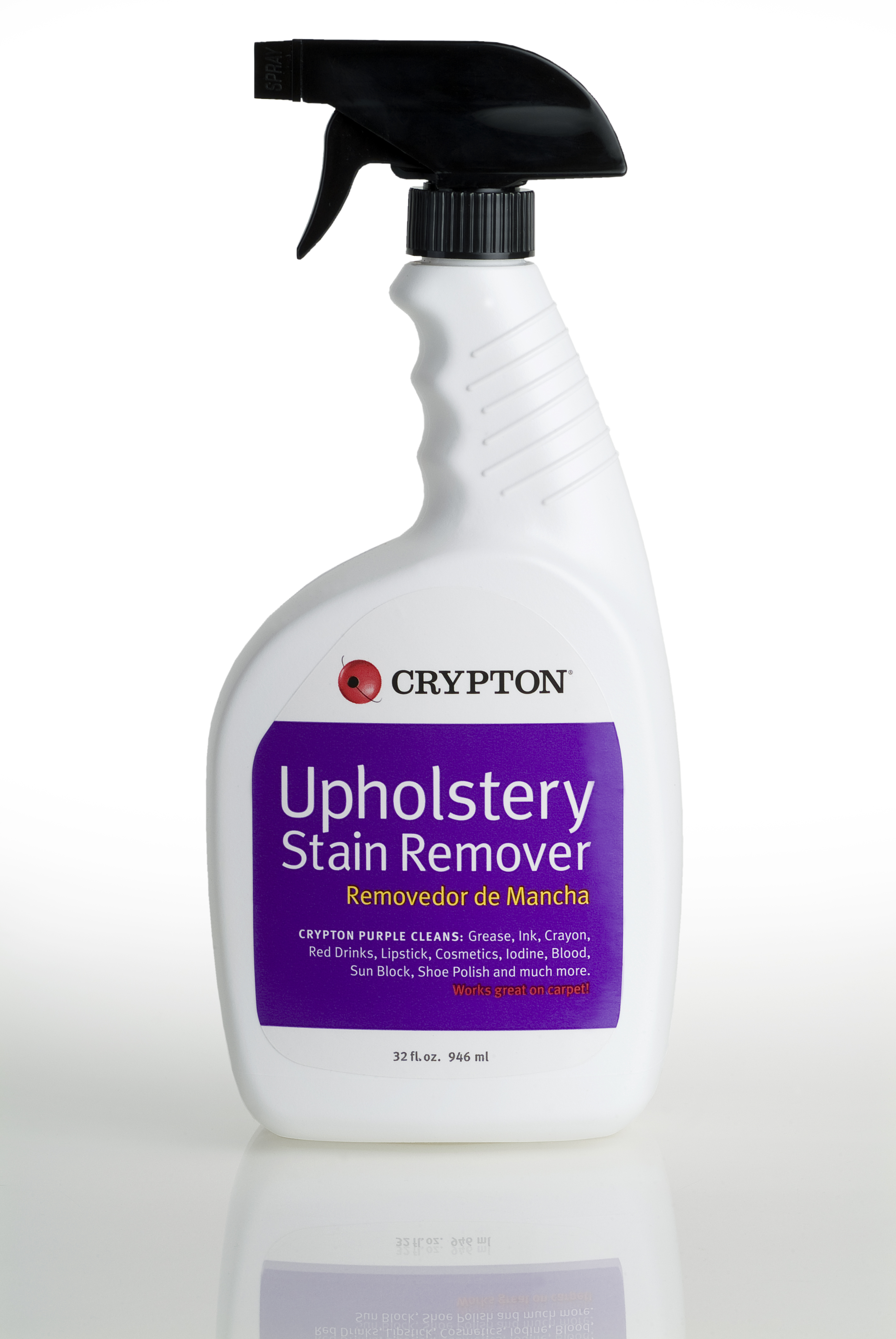 CRYPTON PURPLE INK, GREASE,  MARKER STAIN REMOVER 12/32oz