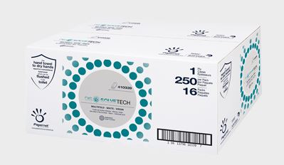 DISSOLVETECH WHITE MFLD TWLS 16/250