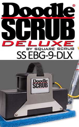 DOODLE SCRUB DELUXE W/ EBG-9 W/ CARRY STRAP, DOODLE SKATE,