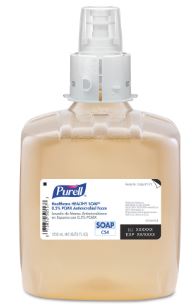PURELL HEALTHCARE FOAM SOAP ANTIMICROBIAL 1250ML 3/