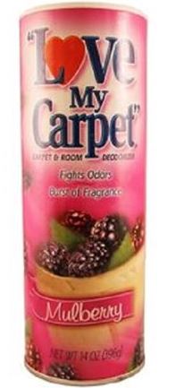 LOVE MY CARPET RUG DEOD 12 CANS/ 14oz MULBERY SCENT